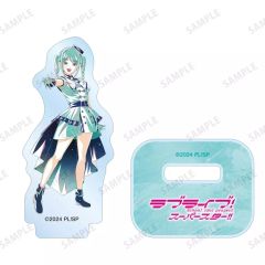 【中古】アクリルスタンド・アクリルパネル 鬼塚冬毬 「ラブライブ!スーパースター!! 描き下ろし スーパースター!!ver. トレーディング Ani-Art ミニアクリルスタンド」
