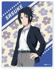 【中古】アクリルスタンド・アクリルパネル うちはサスケ 「NARUTO-ナルト- 疾風伝 ミニアクリルプレート 06.ニューレトロver. 描き下ろしイラスト」