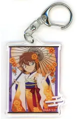 【中古】キーホルダー 灰原哀(引きイラスト) 「名探偵コナン トレーディングアクリルキーホルダー 秋の華和装」