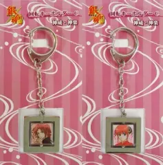 【中古】キーホルダー・マスコット(キャラクター) C.神威/神楽 回転キーホルダー 「銀魂」