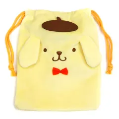 【中古】バッグ(キャラクター) ポムポムプリン 巾着A(イエロー) 「ポムポムプリン当りくじ」