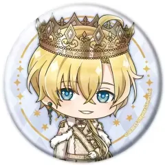 【中古】バッジ・ビンズ レジェ 「ホログラム缶バッジ(57mm) 夢王国と眠れる100人の王子様 10.ミニキャライラスト」