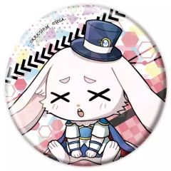 [중고] 배지 빈스 에물 × 아를 (바탄큐) [홀로그램 캔 배지 (57mm) TV 애니메이션 샹그릴라 프론티어 × 뿌요뿌요 02. 미니 캐릭터 일러스트]