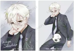 【中古】キャラカード 凪誠士郎 描き下ろし スーツモデルver. Ani-Art aqua label ブロマイド2枚セット 「ブルーロック」