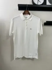 C.P. COMPANY シーピーカンパニー 白 半袖 ポロTシャツ 95