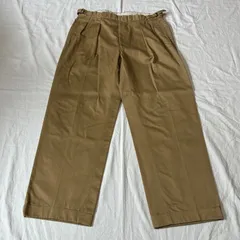 80s 90s Polo by Ralph Lauren ラルフローレン グルカパンツ 初期 ワイド ベージュ DRY CLEAN ONLY表記のサムネイル