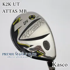 【中古】[Bランク] ユーティリティ キャスコ K2K UT　ATTAS アッタスMB(R) U6(26度)　[1029]のサムネイル