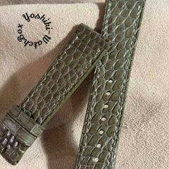 ハンドメイド パネライ 以外も カーフレザー ラグ幅20mm～26mm 尾錠付