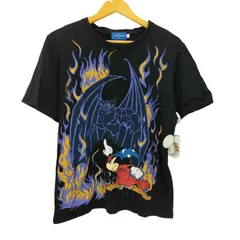 ユーズドフルギ USED古着 キャラクタープリント ヴィランズ ファンタジア Tシャツ メンズ import：L 