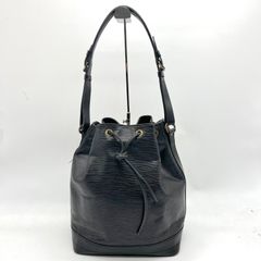 ルイヴィトン トートバッグ プチ バケット レザー エピ ブラック 