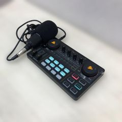 MAONOCASTER LITE AU-AM200 配信ミキサー PM360コンデンサーマイク付 ポッドキャスト ライブ配信 音響機器 オーディオインターフェース 動作確認済　260419-6 MAONOCASTER LITE AU-AM200 配信ミキサー PM360コンデンサーマイク付