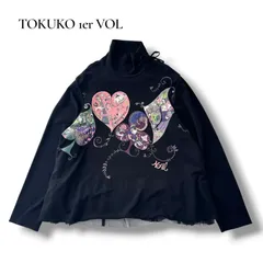 トクコ・プルミエヴォル 長袖Tシャツ 9 M - トクコプルミエヴォル 長袖ワンピース シアー レディース SIZE 9