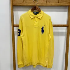 ポロ ラルフローレン ビックポニー 長袖 カラーTシャツ m