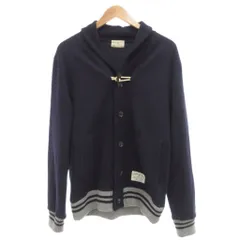 チャオパニック ティピー CIAOPANIC TYPY カーディガン L ダークパープル  ショールカラー トグルボタン /MU ■ECF004のサムネイル