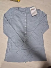 ブランディー メルビル 長袖 カーディガン スカイブルー