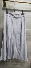 RAON ラオンカンパニー とても エレガント メタルボタン プリーツ スカート ほぼ 新