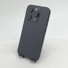 iPhone 15 Pro MTUC3J/A 256GB SIMロックなし バッテリー最大容量84% 充放電回数741回 ブラックチタニウム 本体のみ【C7038-C】