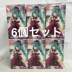 未開封 初音ミク Trio-Try-iT Figure おでかけドレス・RED フィギュア 6個セット SF4A59 c107