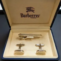 ☆BURBERRY　ネクタイピン　カフスボタン　セット　ヴィンテージ☆