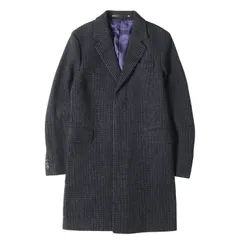 Paul Smith ポールスミス コート グレー ネイビー サイズ:S | 21AW プリンスオブウェールズ チェスター コート / MADE IN JAPAＮ | アウター ジャケット 上着【メンズ】【中古】のサムネイル