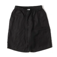 【美品】Graphpaper グラフペーパー パンツ ブラック 黒 サイズ:1 | 24SS リネン トラック ショートパンツ (Linen Track Shorts) | ボトムス ショーツ【メンズ】【中古】のサムネイル