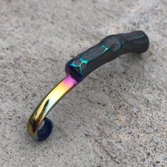 hazama 惹きずり込まれる運命のピアス ブラック×オーロラ - メルカリ