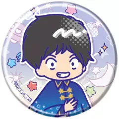 【中古】バッジ・ビンズ 黒須三太 缶バッジ だぁ!だぁ!だぁ! 04.星空ファッションver. Candy artイラスト