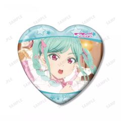 ラブライブ Liella! ハート型缶バッジ 鬼塚冬毬 - メルカリ