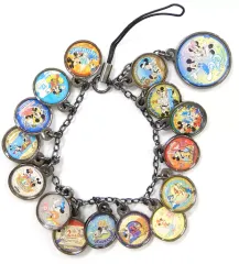 【中古】雑貨 集合 東京ディズニーランド25周年記念ストラップ 「ディズニー」 東京ディズニーリゾート限定