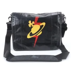 ヴィヴィアンウエストウッド マン オーヴ ショルダーバッグ 斜め掛け メッセンジャー ビジネス 通勤 トート A4 メンズ RBE DV43-10【中古】