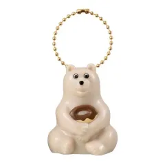 【中古】キーホルダー ドーナツのベア 「polar bear bank（ポーラーベアバンク） ミニチュアチャーム2」