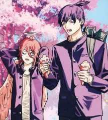 【中古】キャラカード 天使の悪魔＆早川アキ ビジュアルカード 「劇場版 チェンソーマン レゼ篇」 入場者プレゼント第三弾