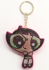 【中古】キーホルダー バターカップA ラインストーンマスコット 「パワーパフガールズ」