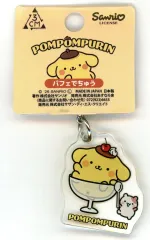 【中古】キーホルダー ポムポムプリン(パフェでちゅう) 3cmチャーム(2) 「サンリオキャラクターズ」