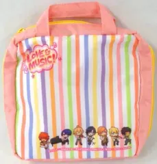 【中古】バッグ(キャラクター) 集合(後輩7人/ピンク柄) マルチポーチA 「うたの☆プリンスさまっ♪」