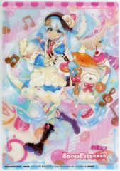 キラ加工】初音ミク 雪ミク2026 クリアビジュアルポスター - メルカリ