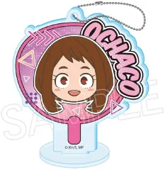 【中古】キーホルダー 麗日お茶子 「僕のヒーローアカデミア うちわキーチェーン」