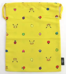 【中古】バッグ [単品] ピカチュウ スペシャルデザイン オリジナル巾着 「ポケットモンスター×ジョンマスターオーガニック ヘアケアセット」