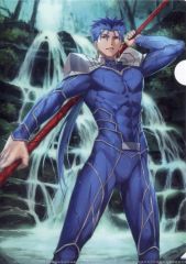 [중고] 클리어 파일 랜서 / 쿠 푸린 클리어 파일 [만화 Fate / stay night [Unlimited Blade Works] 8 권] 멜론 북스 구입 특전