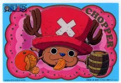 【中古】キャラカード(キャラクター) ワンピース クリアプレート チョッパー (メタリック箔押し)