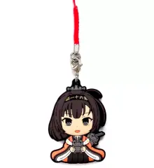 【中古】キーホルダー・マスコット(キャラクター) 秋月 艦娘ラバー根付け きゅんキャラいらすとれーしょんず 「一番くじプレミアム 艦隊これくしょん～艦これ～-桃の節句-」 G賞