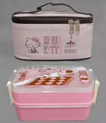 【中古】マグカップ・湯のみ ピンク マイルーム保冷バッグ付きランチボックス 「ハローキティ」