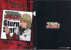 [중고] 클리어 파일 버나비 A5 미니 클리어 파일 [CD TIGER & BUNNY [HERO RADIO] 버라이어티 CD Stern Bild Station!] 애니메이트 구입 특전