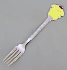 【中古】カトラリー ポムポムプリン ステンレスフォーク 夏のティータイム 「サンリオキャラクターズ」