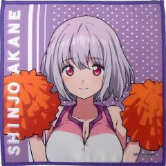 【中古】タオル・手ぬぐい(キャラクター) 新条アカネ(チアガール) マイクロファイバータオル 「キャラ福くじ SSSS.GRIDMAN」 D賞
