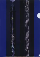 【中古】クリアファイル 日本号(刀/ネイビー) A4クリアファイル 福岡市博物館