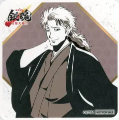 【中古】コースター 阿伏兎 オリジナルコースター(線画デザイン) 「京王沿線コラボ企画 『銀魂』春のぶらり旅 ～どうせ暇だろ、コノヤロー。～」 コラボフード注文特典 調布・高幡不動・高尾エリア