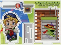 【中古】アクリルスタンド・アクリルパネル 花垣武道 アクリルジオラマ 「まるくじ 東京リベンジャーズ 【アメリカンポップ】」 大吉-1