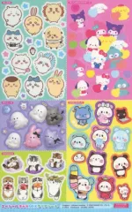 【中古】シール・ステッカー 集合 スペシャルキャラMIX クリアシール 「サンリオキャラクターズ/ちいかわ ちいかわ なんか小さくてかわいいやつ/もちもちぱんだ/オバケーヌ/mofusand」 キラピチ 2026年4月号 綴じ込み付録