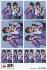 【中古】シール・ステッカー 佐藤友咲(水無月涙)＆佐藤智広(神無月郁) ミニフォトシール 「2.5次元ダンスライブ『ツキウタ。』ステージ 第15幕『SCHOOL REVOLUTION 月野学園物語 -百年アオハル-』」 入場特典